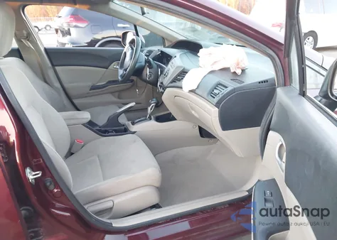 2012 Honda Civic Lx from USA, damaged, VIN 2HGFB2F51CH571470